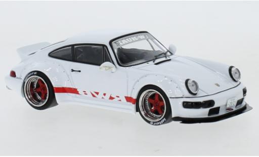 Miniature Porsche 964 RWB 1/43 IXO 911 () RWB blanche/Dekor RAUH-Welt Porsche 964 RWB 1/43 IXO 911 () RWB blanche/Dekor RAUH-Welt miniature