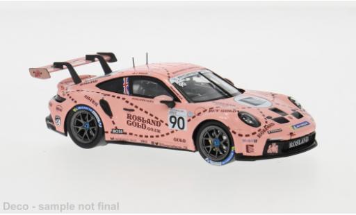 Porsche 992 GT3 1/43 IXO 911 Cup  Cup Brands Hatch 2023 #90 1:43 miniature