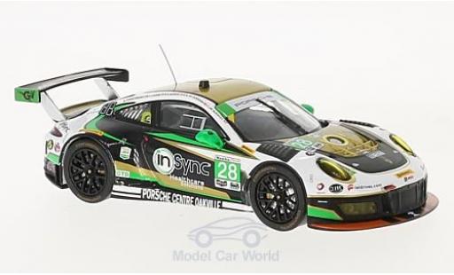 Miniature Porsche 991 GT3 R 1/43 IXO 911 GT3 R No.28 24h Daytona 2017 C.de Quesada/D.Morad/J.Lazare/M.de Quesada Porsche 991 GT3 R 1/43 IXO 911 GT3 R No.28 24h Daytona 2017 C.de Quesada/D.Morad/J.Lazare/M.de Quesada miniature