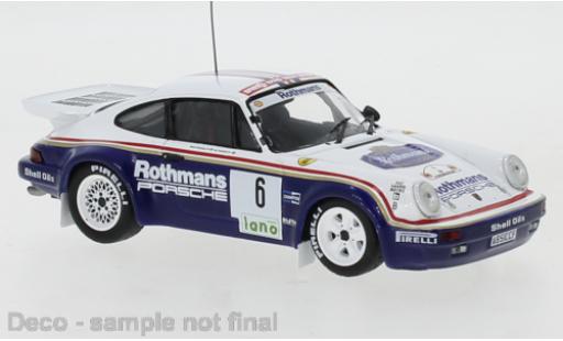 Porsche 930 1/43 IXO 911 SC/RS No.6 Rally Ypern 1984 H.Toivonen/I.Grindrod miniature