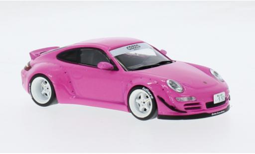 Porsche 997 RWB 1/43 IXO rose 1:43 miniature