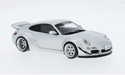 Porsche 997 RWB 1/43 IXO grise 1:43 miniature