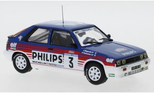 Miniature Renault 11 1/43 IXO Turbo No.3 Philips Rallye WM Tour de Corse 1987 J.Ragnotti/P.Thimonier Renault 11 1/43 IXO Turbo No.3 Philips Rallye WM Tour de Corse 1987 J.Ragnotti/P.Thimonier miniature