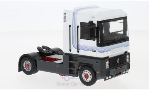 Miniature Renault Magnum 1/43 IXO AE 420 Ti blanche/bleue 1992 Renault Magnum 1/43 IXO AE 420 Ti blanche/bleue 1992 miniature