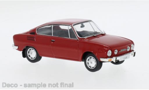 Miniature Skoda 110 1/43 IXO R rouge 1978 1:43 Skoda 110 1/43 IXO R rouge 1978 1:43 miniature