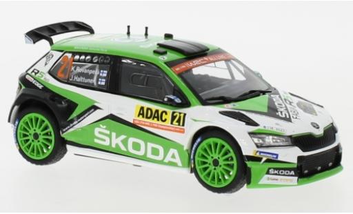 Miniature Skoda Fabia 1/43 IXO R5 EVO No.21 Rallye WM Rallye Deutschland 2019 K.Rovanperä/J.Halttunen Skoda Fabia 1/43 IXO R5 EVO No.21 Rallye WM Rallye Deutschland 2019 K.Rovanperä/J.Halttunen miniature