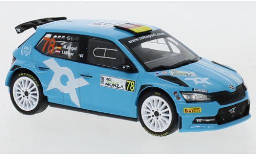 Miniature Skoda Fabia 1/43 IXO R5 Evo No.78 WRC Rallye Monza 2020 M.Engel/I.Minor Skoda Fabia 1/43 IXO R5 Evo No.78 WRC Rallye Monza 2020 M.Engel/I.Minor miniature