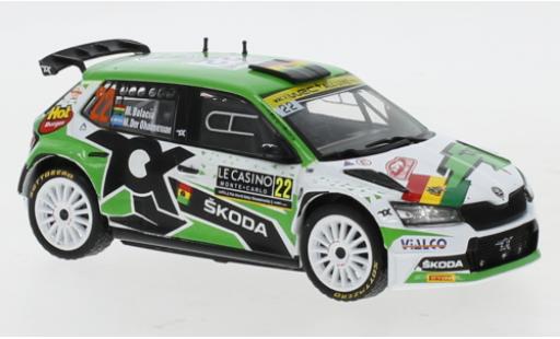 Miniature Skoda Fabia 1/43 IXO Rally 2 EVO No.22 Rally Monte Carlo 2021 M.Bulacia Wilkinson/M.Der Ohannesian Skoda Fabia 1/43 IXO Rally 2 EVO No.22 Rally Monte Carlo 2021 M.Bulacia Wilkinson/M.Der Ohannesian miniature