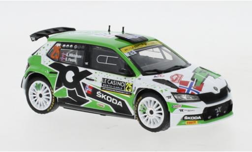 Miniature Skoda Fabia 1/43 IXO Rally 2 EVO No.25 Rallye-Cross Rally Monte Carlo 2021 A.Mikkelsen/O.Floene Skoda Fabia 1/43 IXO Rally 2 EVO No.25 Rallye-Cross Rally Monte Carlo 2021 A.Mikkelsen/O.Floene miniature