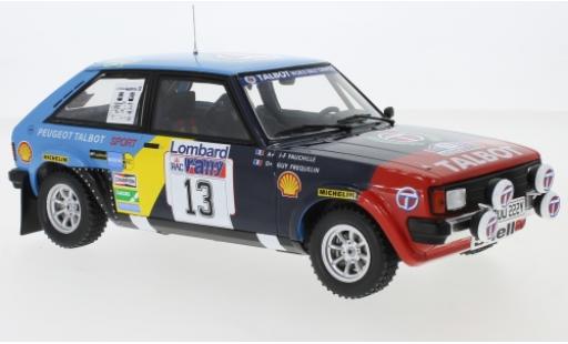 Miniature Talbot Sunbeam 1/18 IXO Lotus No.13 Rallye WM RAC Rallye 1982 G.Frequelin/J-F.Fauchille Talbot Sunbeam 1/18 IXO Lotus No.13 Rallye WM RAC Rallye 1982 G.Frequelin/J-F.Fauchille miniature