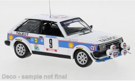 Miniature Talbot Sunbeam 1/43 IXO Lotus No.9 Sport Tour de Corse 1981 H.Toivonen/F.Gallagher Talbot Sunbeam 1/43 IXO Lotus No.9 Sport Tour de Corse 1981 H.Toivonen/F.Gallagher miniature