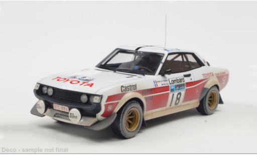 Miniature Toyota Celica 1/18 IXO 2000 GT (RA21) No.18 RAC Rally 1977 1:18 Toyota Celica 1/18 IXO 2000 GT (RA21) No.18 RAC Rally 1977 1:18 miniature