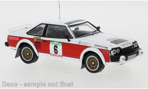 Toyota Celica 1/43 IXO 2000 GT (RA40) No.6 Team Europe Rallye Portugal 1980 O.Andersson/H.Liddon miniature