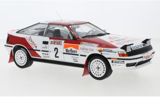 Miniature Toyota Celica 1/18 IXO GT-Four ST165 No.2 Team Europe Rallye WM Rallye San Remo 1990 C.Sainz/L.Moya Toyota Celica 1/18 IXO GT-Four ST165 No.2 Team Europe Rallye WM Rallye San Remo 1990 C.Sainz/L.Moya miniature