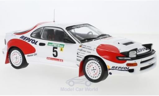 Miniature Toyota Celica 1/18 IXO GT-Four ST185 No.5 Team Europe Rallye WM Rallye Portugal 1992 A.Schwarz/A.Hertz Toyota Celica 1/18 IXO GT-Four ST185 No.5 Team Europe Rallye WM Rallye Portugal 1992 A.Schwarz/A.Hertz miniature