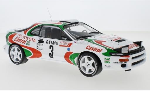 Miniature Toyota Celica 1/18 IXO Turbo 4WD (ST185) No.3 Castrol Rallye WM Rallye Monte Carlo 1993 D.Auriol/B.Occelli Toyota Celica 1/18 IXO Turbo 4WD (ST185) No.3 Castrol Rallye WM Rallye Monte Carlo 1993 D.Auriol/B.Occelli miniature