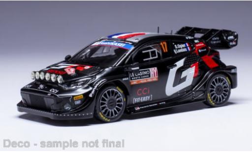 Toyota Yaris 1/43 IXO GR Rally1 Hybrid No.17 Rallye WM Rallye Monte Carlo 2024 1:43 miniature