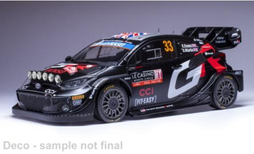 Toyota Yaris 1/18 IXO Rally 1 No.33 WRC Rally Monte Carlo 2024 1:18 miniature