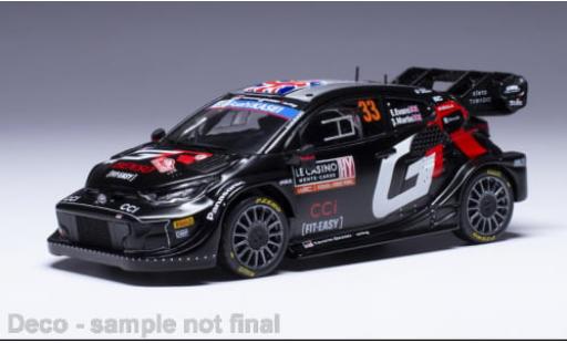 Toyota Yaris 1/43 IXO Rally 1 No.33 WRC Rallye Monte Carlo 2024 1:43 miniature