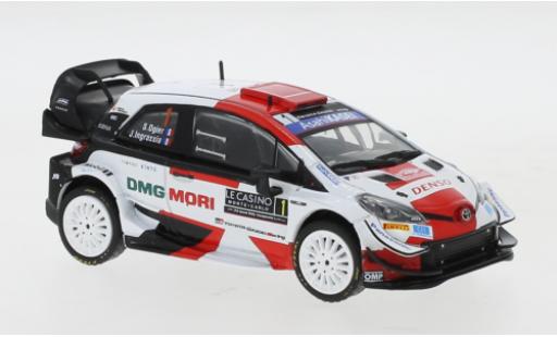 Toyota Yaris 1/43 IXO WRC No.1 Rallye WM Rally Monte Carlo 2021 S.Ogier/J.Ingrassia miniature