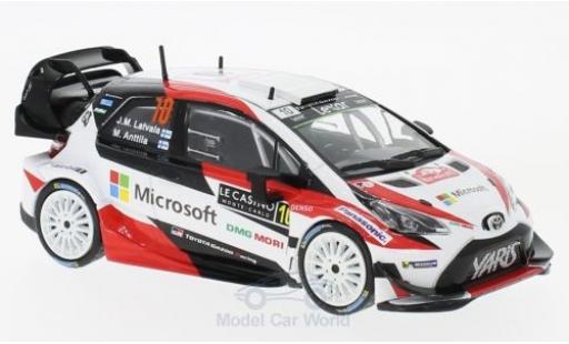 Toyota Yaris 1/43 IXO WRC No.10 Microsoft Rallye WM Rallye Monte Carlo 2017 J.M.Latvalla/M.Anttila miniature