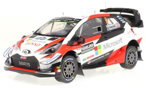 Toyota Yaris 1/18 IXO WRC No.5 Rallye Schweden 2019 K.Meeke/S.Marshall miniature