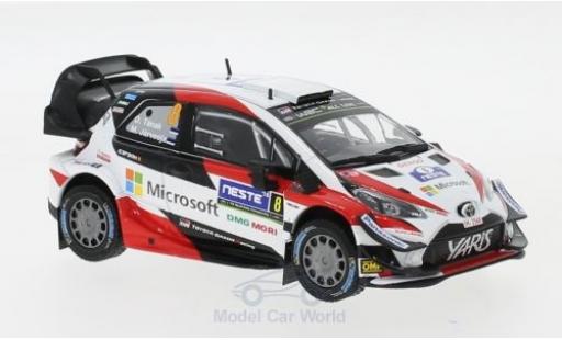 Toyota Yaris 1/43 IXO WRC No.8 Microsoft Rallye WM Rallye Finnland 2018 O.Tänak/M.Järveoja miniature