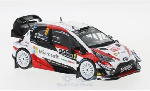 Toyota Yaris 1/43 IXO WRC No.8 Microsoft Rallye WM Rallye Monte Carlo 2018 O.Tänak/M.Järveoja miniature