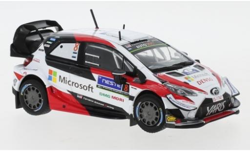Toyota Yaris 1/43 IXO WRC No.8 Rallye WM Rallye Finnland 2019 O.Tänak/M.Järveoja miniature
