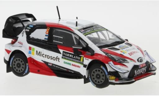 Toyota Yaris 1/43 IXO WRC No.8 Gazoo Racing Microsoft WRC Rallye Schweden 2019 O.Tänak/M.Jarveoja miniature
