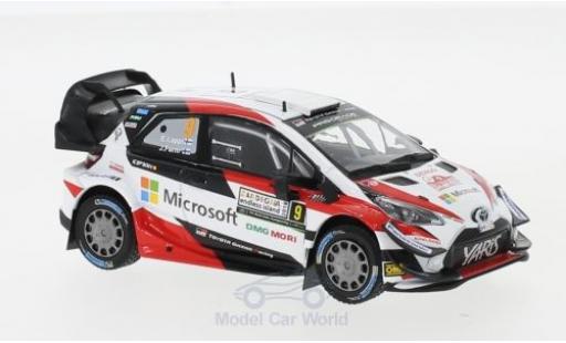 Toyota Yaris 1/43 IXO WRC No.9 Microsoft Rallye WM Rallye Italien 2018 E.Lappi/J.Ferm miniature