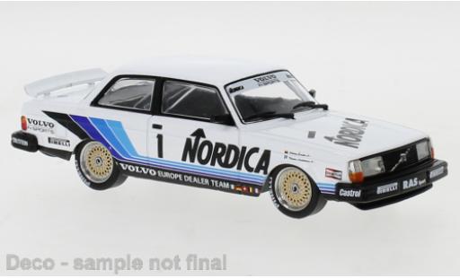 Miniature Volvo 240 1/43 IXO No.1 Europe Dealer Team Nordica ETCC Brünn 1986 J.Cecotto/A.Olofsson Volvo 240 1/43 IXO No.1 Europe Dealer Team Nordica ETCC Brünn 1986 J.Cecotto/A.Olofsson miniature