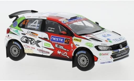Miniature Volkswagen Polo 1/43 IXO GTI R5 No.47 Rallye WM Rallye Finnland 2019 E.Lindholm/M.Korhonen Volkswagen Polo 1/43 IXO GTI R5 No.47 Rallye WM Rallye Finnland 2019 E.Lindholm/M.Korhonen miniature