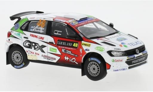 Miniature Volkswagen Polo 1/43 IXO GTI R5 No.48 Rallye WM Rallye Schweden 2019 E.Lindholm/M.Korhonen Volkswagen Polo 1/43 IXO GTI R5 No.48 Rallye WM Rallye Schweden 2019 E.Lindholm/M.Korhonen miniature
