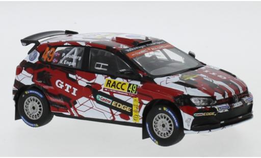 Miniature Volkswagen Polo 1/43 IXO GTI R5 No.49 Rallye WM Rallye Catalunya 2018 P.Solberg/V.Engan Volkswagen Polo 1/43 IXO GTI R5 No.49 Rallye WM Rallye Catalunya 2018 P.Solberg/V.Engan miniature