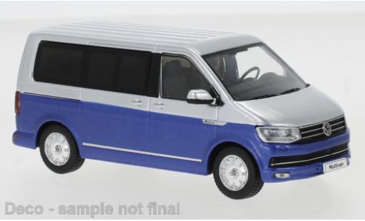 Miniature Volkswagen T6 1/43 IXO Multivan grise/bleue 2017 Volkswagen T6 1/43 IXO Multivan grise/bleue 2017 miniature