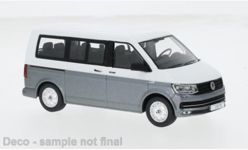 Miniature Volkswagen T6 1/43 IXO Multivan blanche/grise 2017 1:43 Volkswagen T6 1/43 IXO Multivan blanche/grise 2017 1:43 miniature