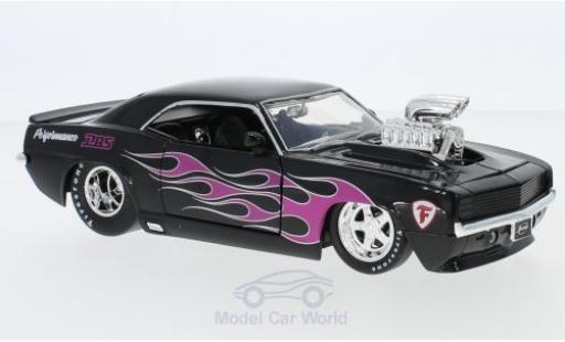 Chevrolet Camaro 1/24 Jada Toys noire/Dekor 1969 miniature