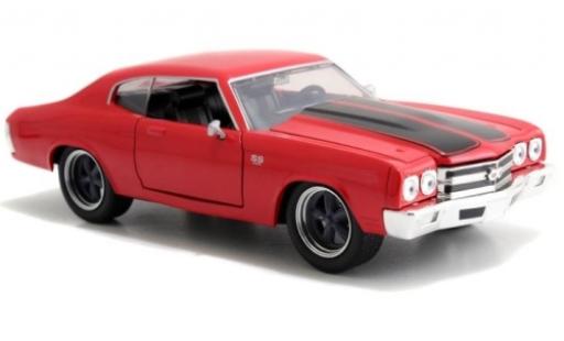 Miniature Chevrolet Chevelle 1/24 Jada Toys SS rouge/noire Fast & Furious 1970 Doms sans Vitrine Chevrolet Chevelle 1/24 Jada Toys SS rouge/noire Fast & Furious 1970 Doms sans Vitrine miniature