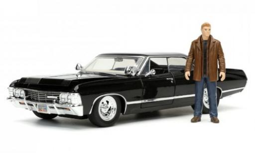 Miniature Chevrolet Impala 1/24 Jada Toys Sport Sedan Supernatural 1967 mit Figur Chevrolet Impala 1/24 Jada Toys Sport Sedan Supernatural 1967 mit Figur miniature