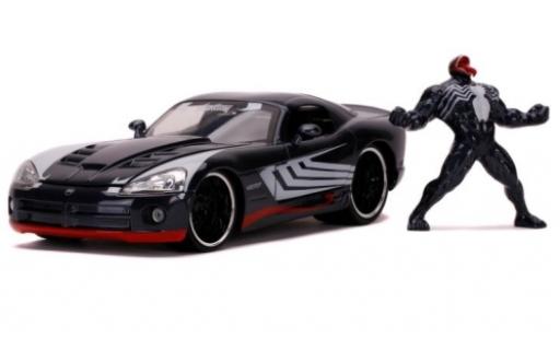 Miniature Dodge Viper 1/24 Jada Toys SRT10 metallise grise Spider-Man - Venom 2008 avec figurine Dodge Viper 1/24 Jada Toys SRT10 metallise grise Spider-Man - Venom 2008 avec figurine miniature