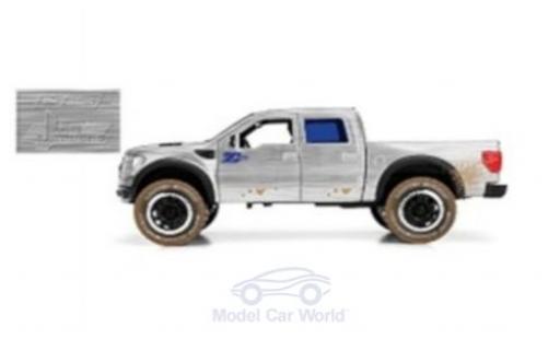 Miniature Ford F-1 1/24 Jada Toys 50 SVT Raptor grise/bleue 2011 mit Schmutzeffekt Ford F-1 1/24 Jada Toys 50 SVT Raptor grise/bleue 2011 mit Schmutzeffekt miniature