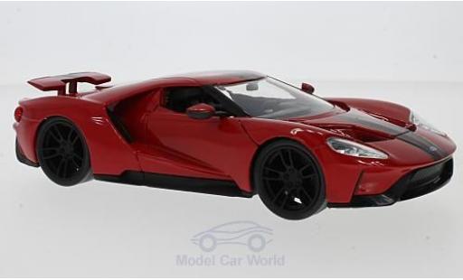 Miniature Ford GT 1/24 Jada Toys rouge 2017 Ford GT 1/24 Jada Toys rouge 2017 miniature
