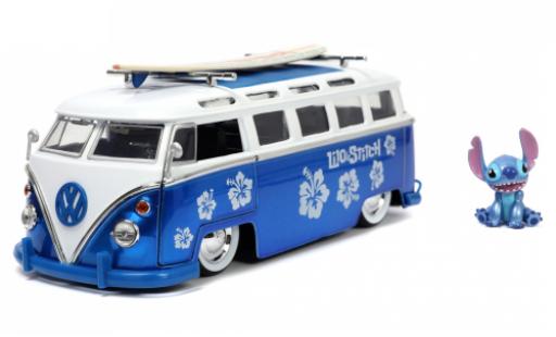 Volkswagen T1 1/24 Jada Toys Bus Lowrider Lilo & Stitch miniature