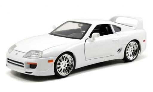 Toyota Supra 1/24 Jada Toys Tuning blanche Fast & Furious miniature