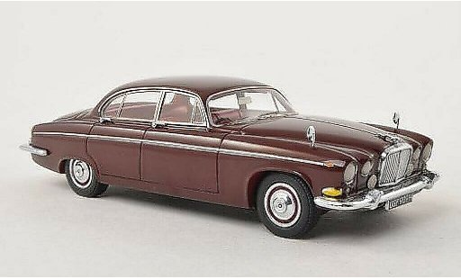Jaguar 420 420G 1/43 Neo G rouge-marron RHD 1967 miniature