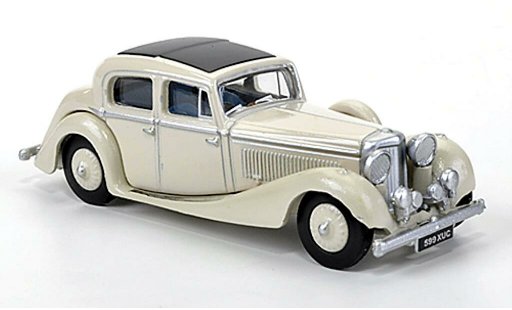 Jaguar SS Base 1/76 Oxford 2.5 litre beige 1937 miniature