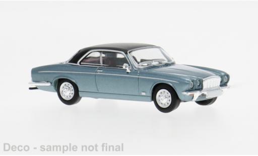 Jaguar XJ 1/87 PCX87 -C bleue/noire 1973 1:87 miniature