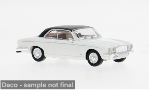 Jaguar XJ 1/87 PCX87 -C blanche/noire 1973 1:87 miniature