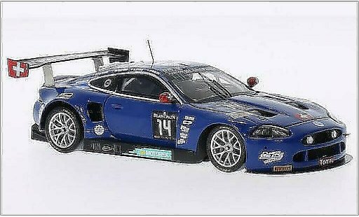 Jaguar XKR Base 1/43 Spark Emil Frey G3 No.14 Emil Frey Racing 24h Spa 2014 /J.Hirschi miniature